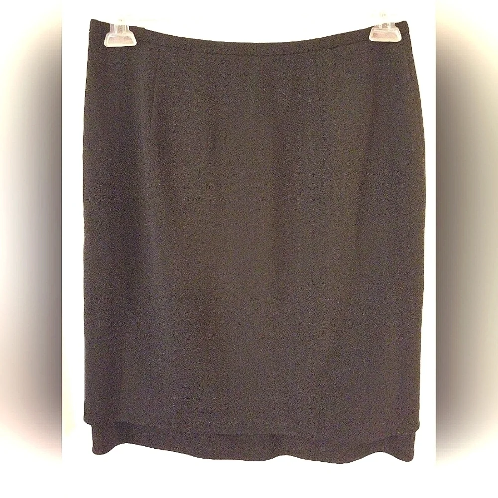 Ann Taylor Petites Black Skirt